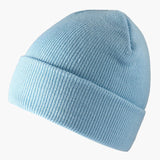 Fashion Solid Color Knitted Beanies Hat Winter Warm Ski Hats Men Women Multicolor Skullies Caps Soft Elastic Cap Sport Bonnet