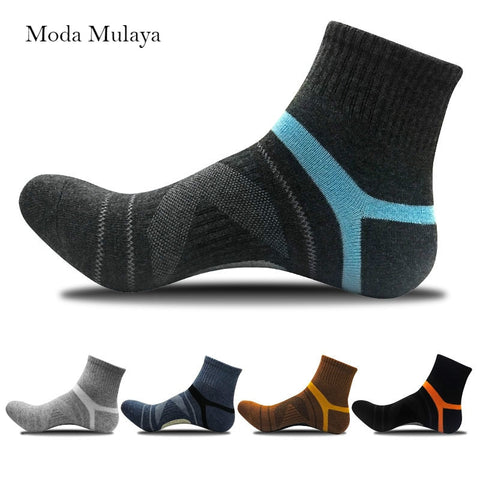 2020 Men's Compression Socks Men Merino Wool Black Ankle Cotton Socks Herren Socken Basketball Sports Compression Sock for Man