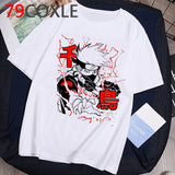 Naruto Fashion Japanese Anime T Shirt Men Sasuke Funny Cartoon T-shirt Casual Cool Streetwear Tshirt Couple Hip Hop Top Tee Male