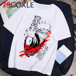 Naruto Fashion Japanese Anime T Shirt Men Sasuke Funny Cartoon T-shirt Casual Cool Streetwear Tshirt Couple Hip Hop Top Tee Male