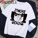 Naruto Fashion Japanese Anime T Shirt Men Sasuke Funny Cartoon T-shirt Casual Cool Streetwear Tshirt Couple Hip Hop Top Tee Male