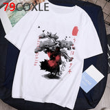 Naruto Fashion Japanese Anime T Shirt Men Sasuke Funny Cartoon T-shirt Casual Cool Streetwear Tshirt Couple Hip Hop Top Tee Male