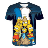 2020 Summer Men's T-shirt 3D Printed Simpson Tshirt Casual Tops Fashion Men t shirt Funny Streetwear Hip-hop Short Sleeve