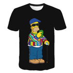 2020 Summer Men's T-shirt 3D Printed Simpson Tshirt Casual Tops Fashion Men t shirt Funny Streetwear Hip-hop Short Sleeve