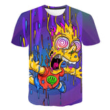 2020 Summer Men's T-shirt 3D Printed Simpson Tshirt Casual Tops Fashion Men t shirt Funny Streetwear Hip-hop Short Sleeve