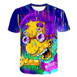 2020 Summer Men's T-shirt 3D Printed Simpson Tshirt Casual Tops Fashion Men t shirt Funny Streetwear Hip-hop Short Sleeve