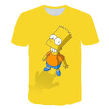 2020 Summer Men's T-shirt 3D Printed Simpson Tshirt Casual Tops Fashion Men t shirt Funny Streetwear Hip-hop Short Sleeve