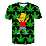 2020 Summer Men's T-shirt 3D Printed Simpson Tshirt Casual Tops Fashion Men t shirt Funny Streetwear Hip-hop Short Sleeve