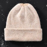 2017 New Winter Hat for Women Rabbit Cashmere Knitted Beanies Thick Warm Vogue Ladies Wool Angora Hat Female Beanie Hats