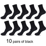 2020 Brand New Men's Cotton Socks Black Business Casual Breathable Spring Summer Male Crew Socks Meias Hot Sale Sokken Size38-45