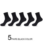 2020 Brand New Men's Cotton Socks Black Business Casual Breathable Spring Summer Male Crew Socks Meias Hot Sale Sokken Size38-45