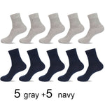 2020 Brand New Men's Cotton Socks Black Business Casual Breathable Spring Summer Male Crew Socks Meias Hot Sale Sokken Size38-45