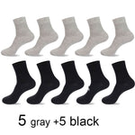 2020 Brand New Men's Cotton Socks Black Business Casual Breathable Spring Summer Male Crew Socks Meias Hot Sale Sokken Size38-45