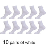 2020 Brand New Men's Cotton Socks Black Business Casual Breathable Spring Summer Male Crew Socks Meias Hot Sale Sokken Size38-45