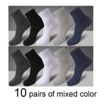 2020 Brand New Men's Cotton Socks Black Business Casual Breathable Spring Summer Male Crew Socks Meias Hot Sale Sokken Size38-45