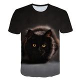 New for 2020 Cool fashion t shirt for men and women two cats print 3d t shirt summer short sleeve t shirts male t shirts XXS-6XL