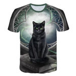 New for 2020 Cool fashion t shirt for men and women two cats print 3d t shirt summer short sleeve t shirts male t shirts XXS-6XL