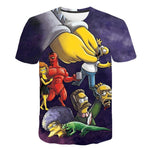 2020 Summer Men's T-shirt 3D Printed Simpson Tshirt Casual Tops Fashion Men t shirt Funny Streetwear Hip-hop Short Sleeve