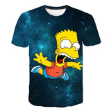 2020 Summer Men's T-shirt 3D Printed Simpson Tshirt Casual Tops Fashion Men t shirt Funny Streetwear Hip-hop Short Sleeve