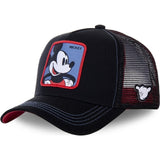 New Brand Anime Cartoon Mickey DONALD Duck Snapback Cotton Baseball Cap Men Women Hip Hop Dad Mesh Hat Trucker Hat Dropshipping